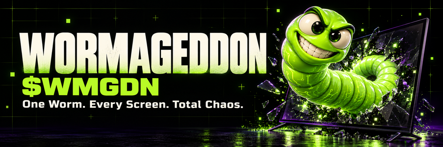 Wormageddon banner: One Worm. Every Screen. Total Chaos.